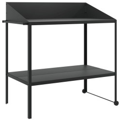 vidaXL Soporte de plantas acero galvanizado antracita 100x54,5x100 cm