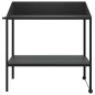 vidaXL Soporte de plantas acero galvanizado antracita 100x54,5x100 cm vidaXL Soporte de plantas acero galvanizado antracita 100x54,5x100 cm
