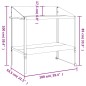 vidaXL Soporte de plantas acero galvanizado antracita 100x54,5x100 cm vidaXL Soporte de plantas acero galvanizado antracita 100x54,5x100 cm