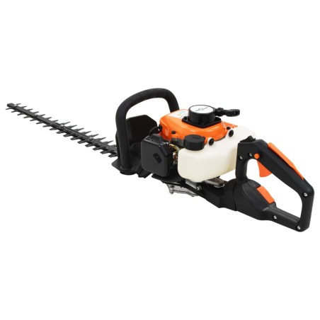 vidaXL Cortasetos de gasolina 722 mm naranja y negro