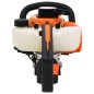 vidaXL Cortasetos de gasolina 722 mm naranja y negro vidaXL Cortasetos de gasolina 722 mm naranja y negro