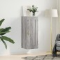 vidaXL Armario de pared madera de ingeniería gris Sonoma 34,5x34x90 cm vidaXL Armario de pared madera de ingeniería gris Sonoma 34,5x34x90 cm