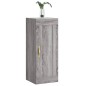 vidaXL Armario de pared madera de ingeniería gris Sonoma 34,5x34x90 cm vidaXL Armario de pared madera de ingeniería gris Sonoma 34,5x34x90 cm