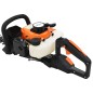 vidaXL Cortasetos de gasolina 722 mm naranja y negro vidaXL Cortasetos de gasolina 722 mm naranja y negro