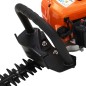 vidaXL Cortasetos de gasolina 722 mm naranja y negro vidaXL Cortasetos de gasolina 722 mm naranja y negro