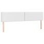vidaXL Cama box spring con colchón cuero sintético blanco 180x200 cm vidaXL Cama box spring con colchón cuero sintético blanco 180x200 cm