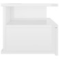 vidaXL Mesita de noche flotante aglomerado blanco brillante 40x31x27cm vidaXL Mesita de noche flotante aglomerado blanco brillante 40x31x27cm
