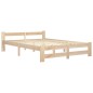 vidaXL Estructura de cama de madera maciza de pino 120x200 cm vidaXL Estructura de cama de madera maciza de pino 120x200 cm