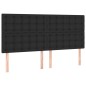 vidaXL Cama box spring con colchón cuero sintético negro 180x200 cm vidaXL Cama box spring con colchón cuero sintético negro 180x200 cm