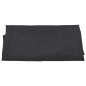 vidaXL Tela de repuesto para sombrilla voladiza negra 300 cm vidaXL Tela de repuesto para sombrilla voladiza negra 300 cm