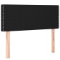vidaXL Cama box spring colchón y luces LED tela negro 80x200 cm vidaXL Cama box spring colchón y luces LED tela negro 80x200 cm
