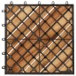 vidaXL Baldosas de terraza 10 uds madera maciza de acacia 30x30 cm vidaXL Baldosas de terraza 10 uds madera maciza de acacia 30x30 cm