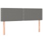 vidaXL Cama box spring colchón y luces LED tela gris oscuro 140x200 cm vidaXL Cama box spring colchón y luces LED tela gris oscuro 140x200 cm