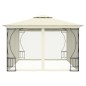 vidaXL Cenador con redes color crema 300x400x265 cm vidaXL Cenador con redes color crema 300x400x265 cm