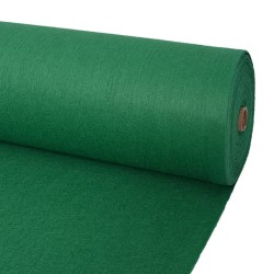 vidaXL Alfombra para eventos verde 1x24 m 