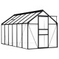 vidaXL Invernadero de aluminio gris antracita 7,03 m² vidaXL Invernadero de aluminio gris antracita 7,03 m²