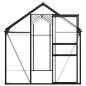 vidaXL Invernadero de aluminio gris antracita 7,03 m² vidaXL Invernadero de aluminio gris antracita 7,03 m²