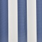vidaXL Toldo de lona azul y blanco 4x3 m (sin estructura) vidaXL Toldo de lona azul y blanco 4x3 m (sin estructura)