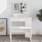 vidaXL Tocador con espejo blanco 86,5x35x136 cm vidaXL Tocador con espejo blanco 86,5x35x136 cm