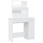 vidaXL Tocador con espejo blanco 86,5x35x136 cm vidaXL Tocador con espejo blanco 86,5x35x136 cm