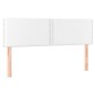 vidaXL Cama box spring colchón y LED cuero sintético blanco 140x200 cm vidaXL Cama box spring colchón y LED cuero sintético blanco 140x200 cm