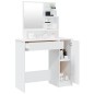 vidaXL Tocador con espejo blanco 86,5x35x136 cm vidaXL Tocador con espejo blanco 86,5x35x136 cm