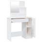 vidaXL Tocador con espejo blanco 86,5x35x136 cm vidaXL Tocador con espejo blanco 86,5x35x136 cm