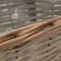 vidaXL Jardinera de balcón con forro PE 40 cm 2 unidades vidaXL Jardinera de balcón con forro PE 40 cm 2 unidades