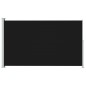 vidaXL Toldo lateral retráctil para patio negro 200x300 cm vidaXL Toldo lateral retráctil para patio negro 200x300 cm