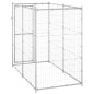 vidaXL Perrera de exterior de acero galvanizado 110x220x180 cm vidaXL Perrera de exterior de acero galvanizado 110x220x180 cm
