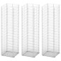 vidaXL Cestas de muro de gaviones alambre galvanizado 25x25x100 3 uds vidaXL Cestas de muro de gaviones alambre galvanizado 25x25x100 3 uds