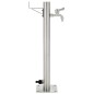 vidaXL Columna de agua de jardín acero inoxidable redonda 65 cm vidaXL Columna de agua de jardín acero inoxidable redonda 65 cm