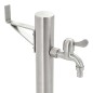 vidaXL Columna de agua de jardín acero inoxidable redonda 65 cm vidaXL Columna de agua de jardín acero inoxidable redonda 65 cm