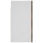 vidaXL Armario colgante madera de ingeniería roble ahumado 60x31x60 cm vidaXL Armario colgante madera de ingeniería roble ahumado 60x31x60 cm