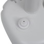 vidaXL Lavabo portátil con pedestal para camping gris 20 L vidaXL Lavabo portátil con pedestal para camping gris 20 L