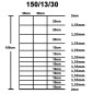 vidaXL Valla de jardín de acero galvanizado plateado 50x1,5 m vidaXL Valla de jardín de acero galvanizado plateado 50x1,5 m