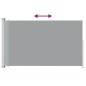 vidaXL Toldo lateral retráctil para patio gris 200x300 cm vidaXL Toldo lateral retráctil para patio gris 200x300 cm