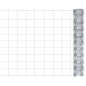 vidaXL Valla de jardín de acero galvanizado plateado 50x1 m vidaXL Valla de jardín de acero galvanizado plateado 50x1 m