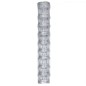 vidaXL Valla de jardín de acero galvanizado plateado 50x1 m vidaXL Valla de jardín de acero galvanizado plateado 50x1 m