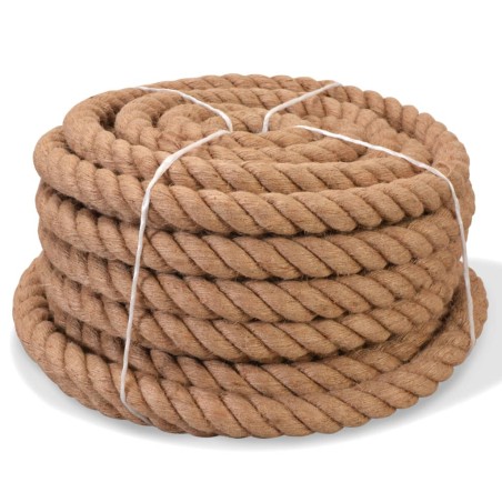 vidaXL Cuerda 100% yute 30 mm 50 m