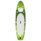 vidaXL Set de tabla de paddle surf hinchable verde 300x76x10 cm vidaXL Set de tabla de paddle surf hinchable verde 300x76x10 cm