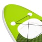vidaXL Set de tabla de paddle surf hinchable verde 300x76x10 cm vidaXL Set de tabla de paddle surf hinchable verde 300x76x10 cm