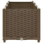 vidaXL Arriate 120x40x38 cm polipropileno vidaXL Arriate 120x40x38 cm polipropileno