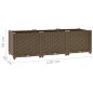 vidaXL Arriate 120x40x38 cm polipropileno vidaXL Arriate 120x40x38 cm polipropileno