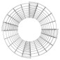 vidaXL Poste circular de gaviones acero galvanizado Ø30x100 cm