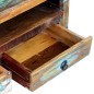 vidaXL Mueble para la televisión con 3 cajones madera reciclada