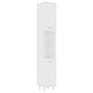 vidaXL Armario de baño madera contrachapada blanco 30x30x179 cm vidaXL Armario de baño madera contrachapada blanco 30x30x179 cm