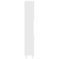 vidaXL Armario de baño madera contrachapada blanco 30x30x179 cm vidaXL Armario de baño madera contrachapada blanco 30x30x179 cm