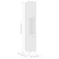 vidaXL Armario de baño madera contrachapada blanco 30x30x179 cm vidaXL Armario de baño madera contrachapada blanco 30x30x179 cm