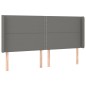 vidaXL Cama box spring colchón y luces LED tela gris claro 200x200 cm